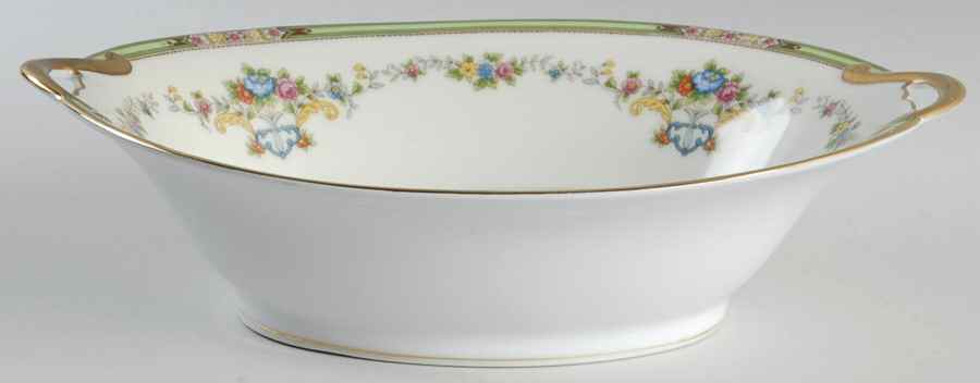 Caprice (No #) 10" Oval Vegetable Bowl by Noritake-1
