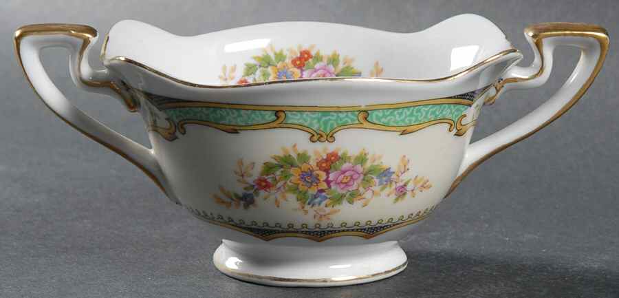Carola Open Sugar Bowl by Noritake-1