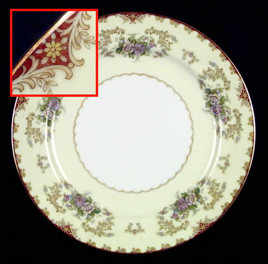 Cardinal (193-98829) Dinner Plate by Noritake-1