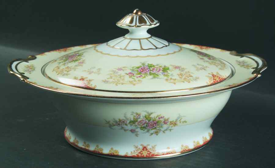 Cardinal (193-98829) Round Covered Vegetable by Noritake-1