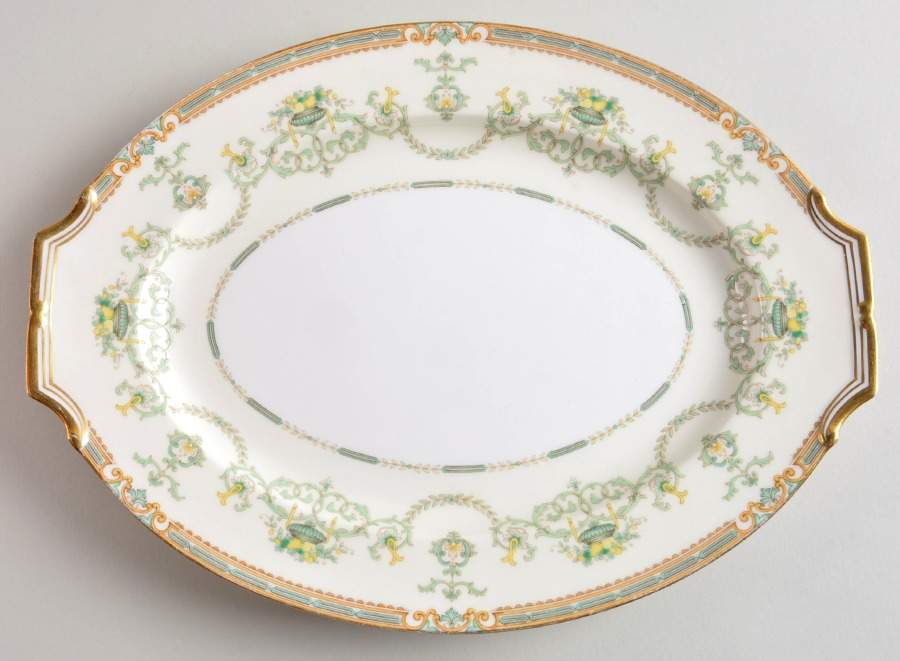 Carillon 11" Oval Serving Platter by Noritake-1