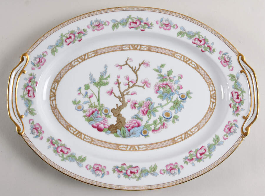 Carleton 16" Oval Serving Platter by Noritake-1