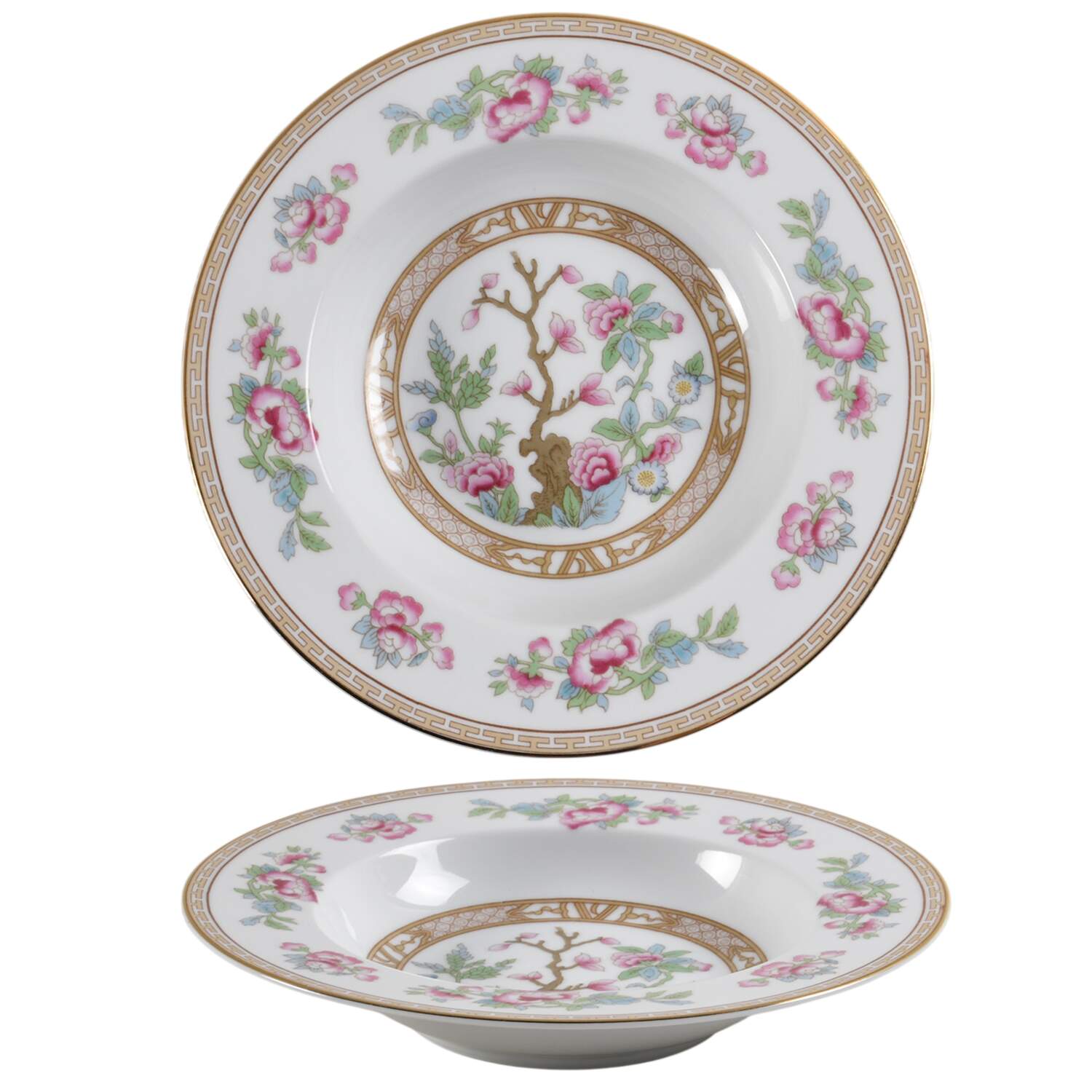 Carleton Rim Soup Bowl by Noritake-1