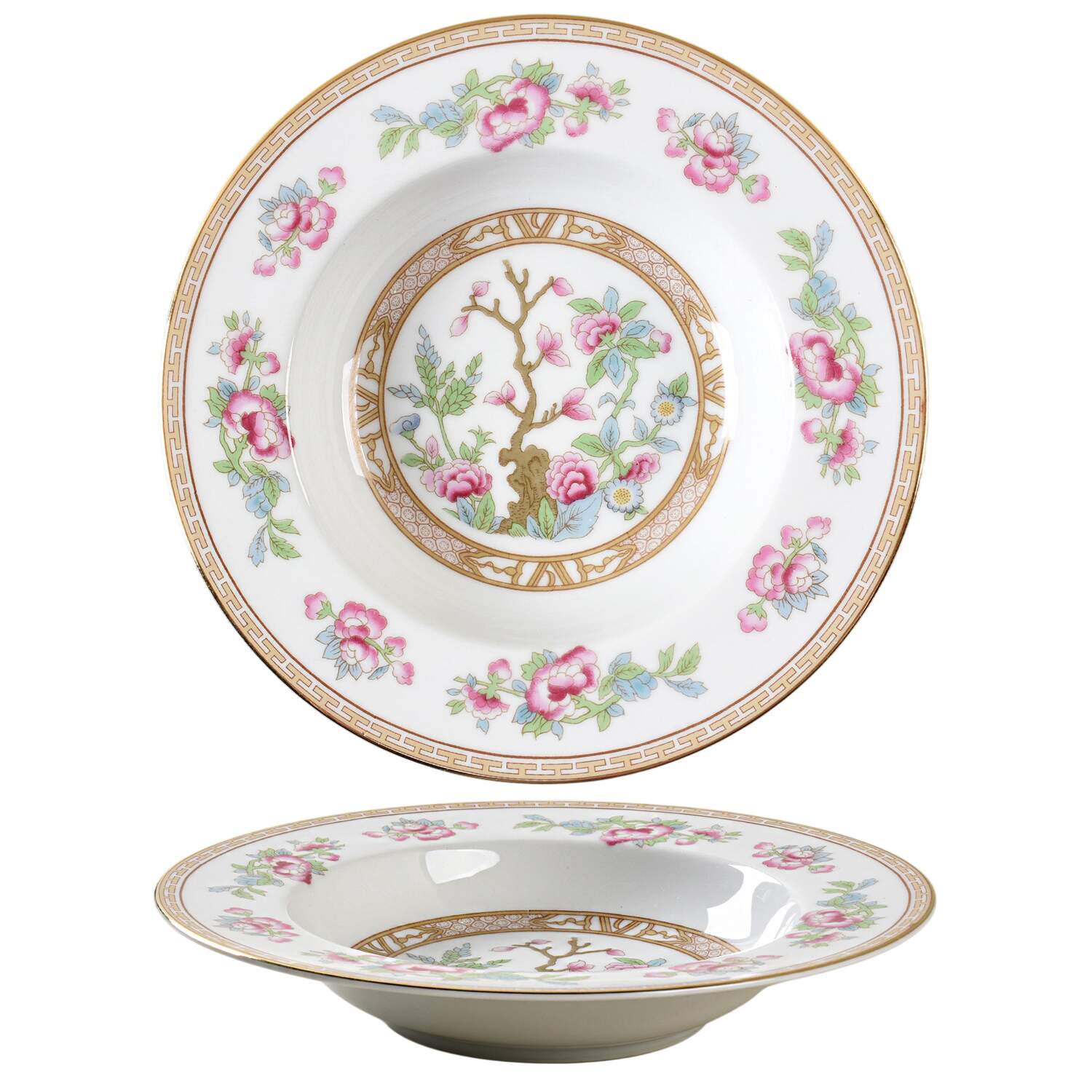 Carleton Rim Soup Bowl by Noritake-1