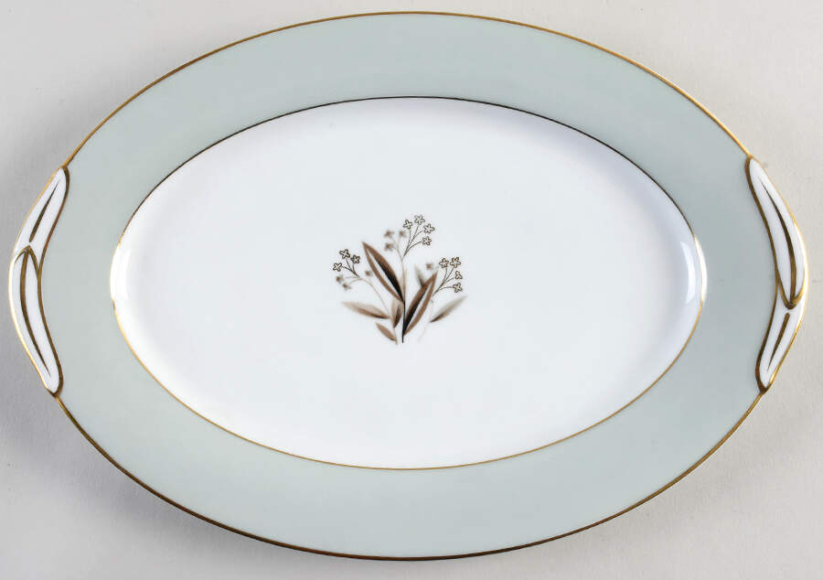 Carlisle 12" Oval Serving Platter by Noritake-1