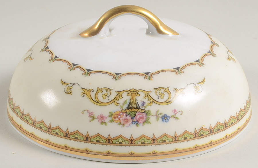 Carltonia Lid for Round Butter by Noritake-1