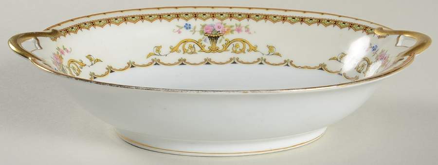 Carltonia 9" Oval Vegetable Bowl by Noritake-1