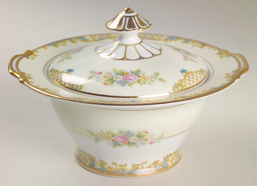 Carmela (95635 & No #) Sugar Bowl & Lid by Noritake-1