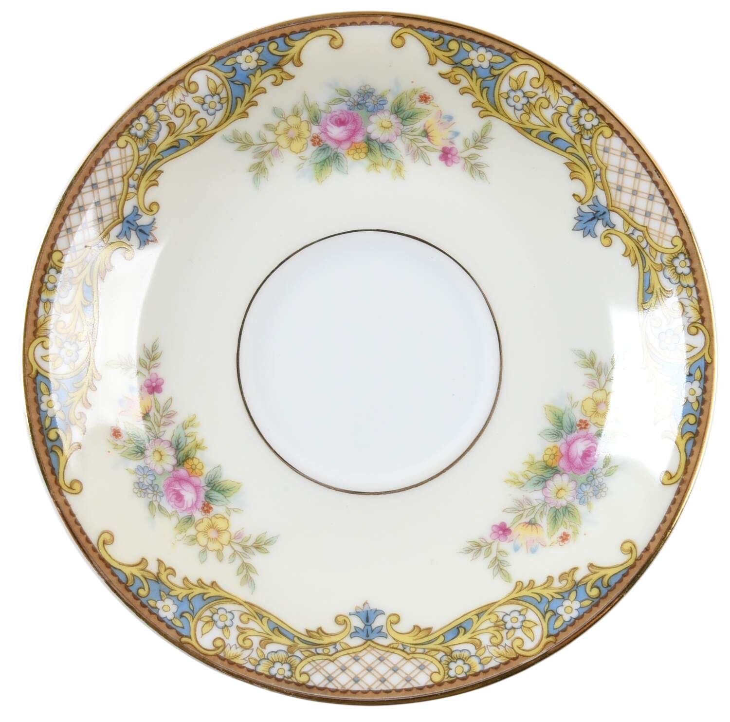 Carmela (95635 & No #) Saucer for Footed Demitasse Cup by Noritake-1