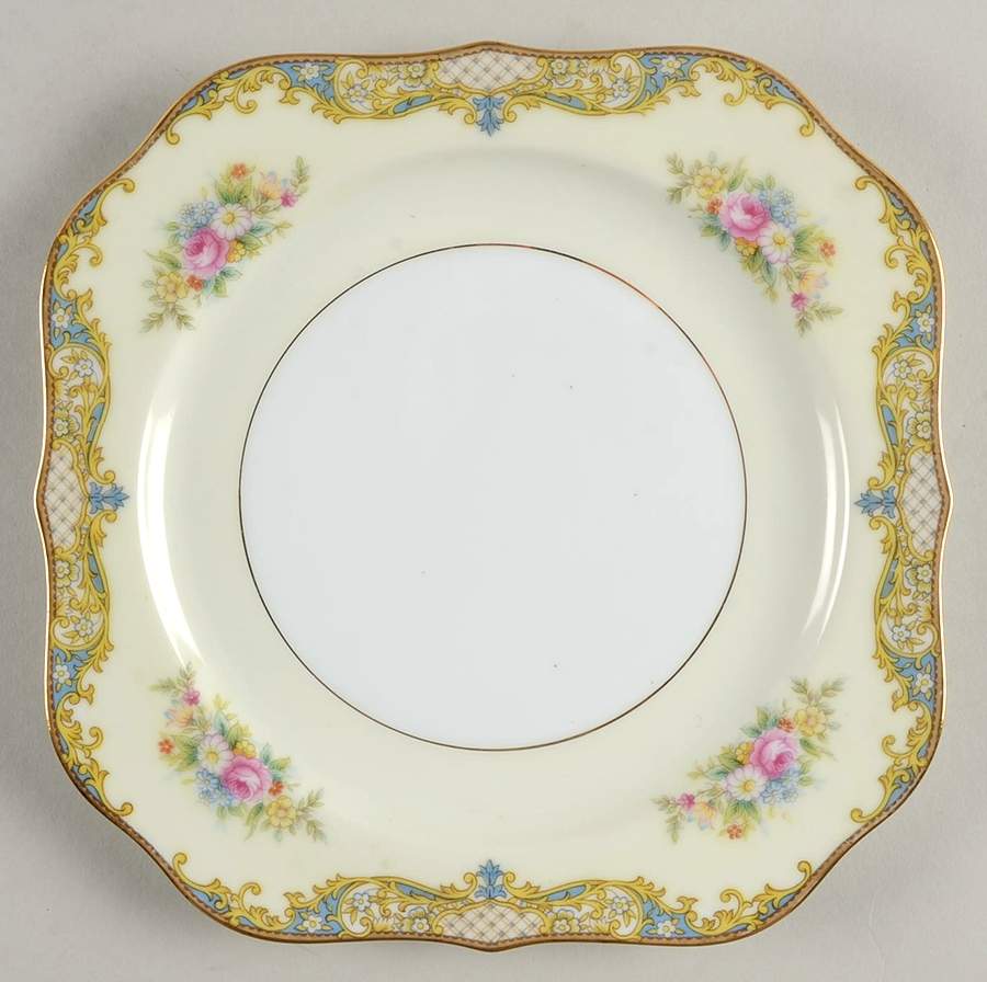 Carmela (95635 & No #) Square Salad Plate by Noritake-1