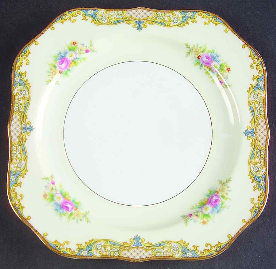 Carmela (95635 & No #) Square Salad Plate by Noritake-1