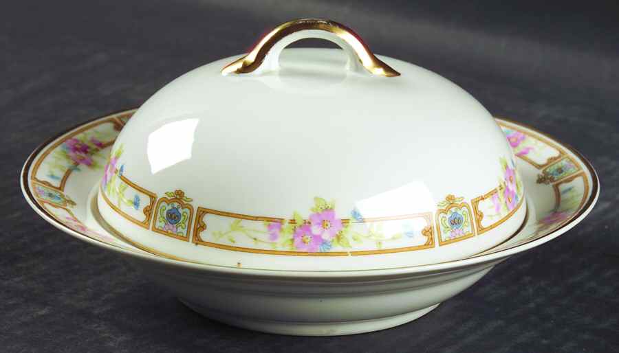 Carmen Round Covered Butter by Noritake-1