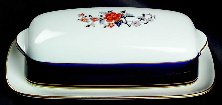 Carmine 1/4 Lb Covered Butter by Noritake-1