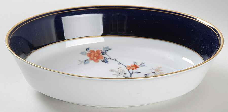 Carmine 9" Oval Vegetable Bowl by Noritake-1