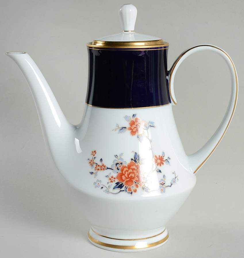 Carmine Coffee Pot & Lid by Noritake-1