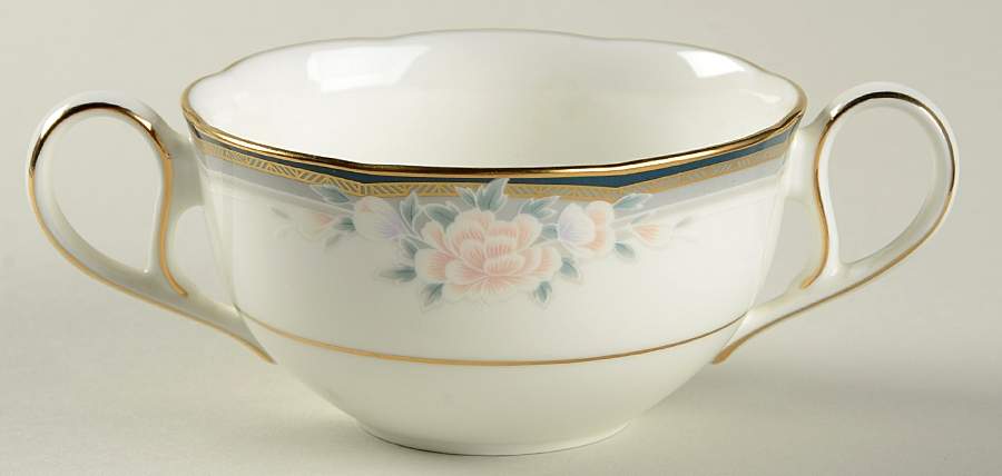 Carnegie Flat Cream Soup Bowl by Noritake-1