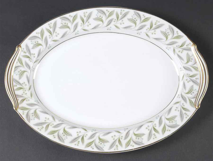 Carole 13" Oval Serving Platter by Noritake-1
