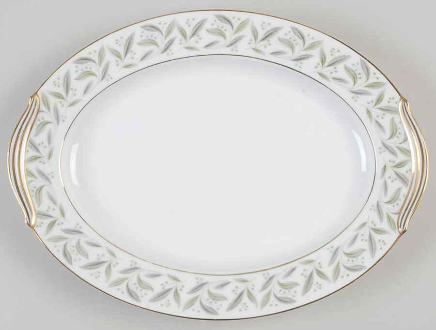 Carole 11" Oval Serving Platter by Noritake-1