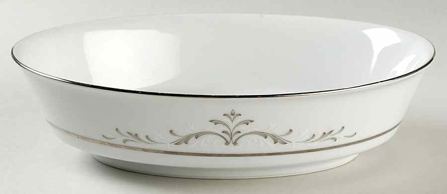 Caroline 9" Oval Vegetable Bowl by Noritake-1