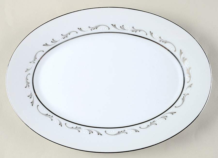 Caroline 12" Oval Serving Platter by Noritake-1