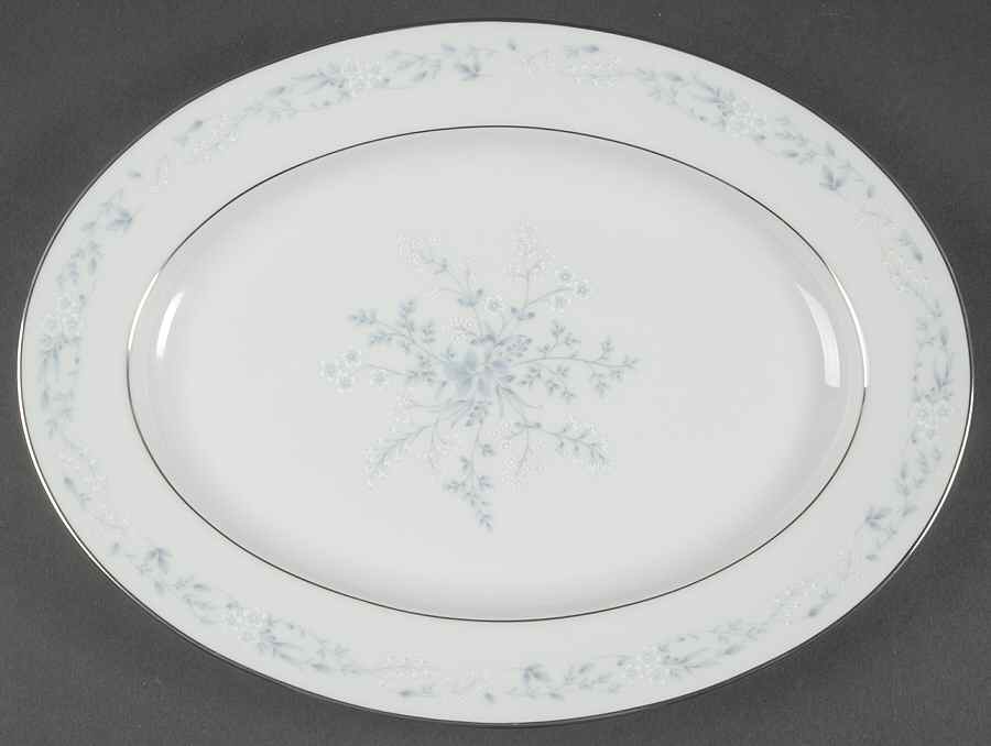 Carolyn 11" Oval Serving Platter by Noritake-1