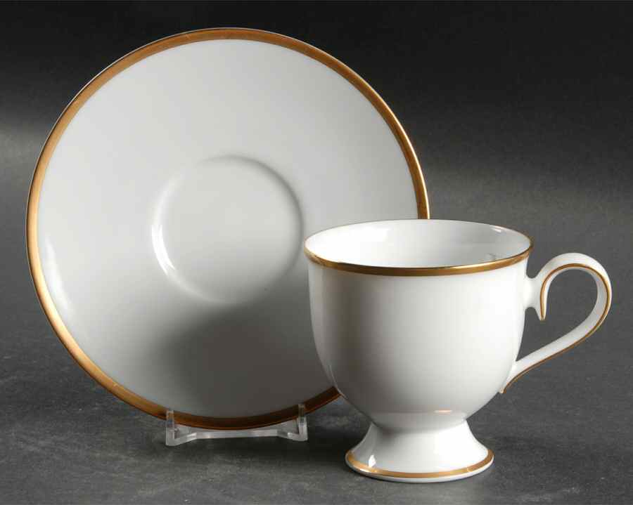 Carrie Footed Cup & Saucer Set by Noritake-1