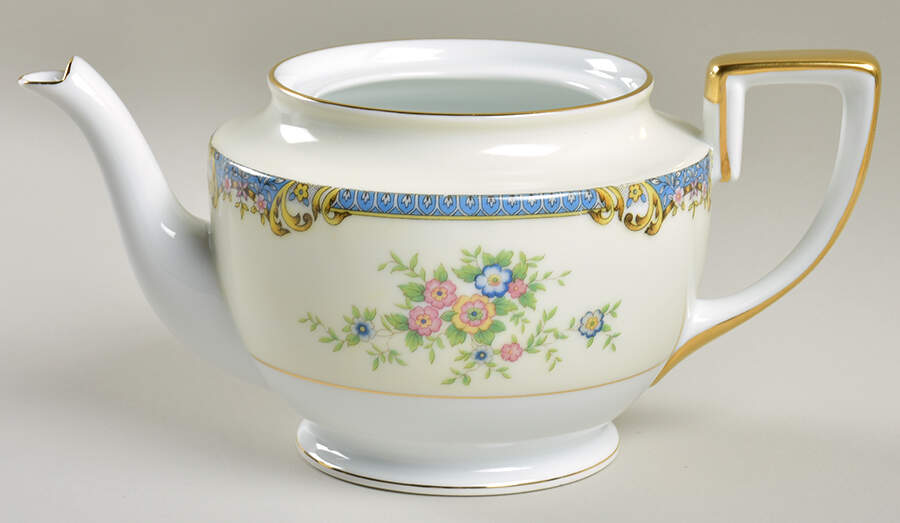 Casino Teapot No Lid by Noritake-1