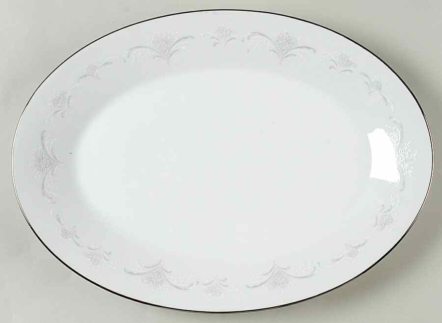 Casablanca 14" Oval Serving Platter by Noritake-1