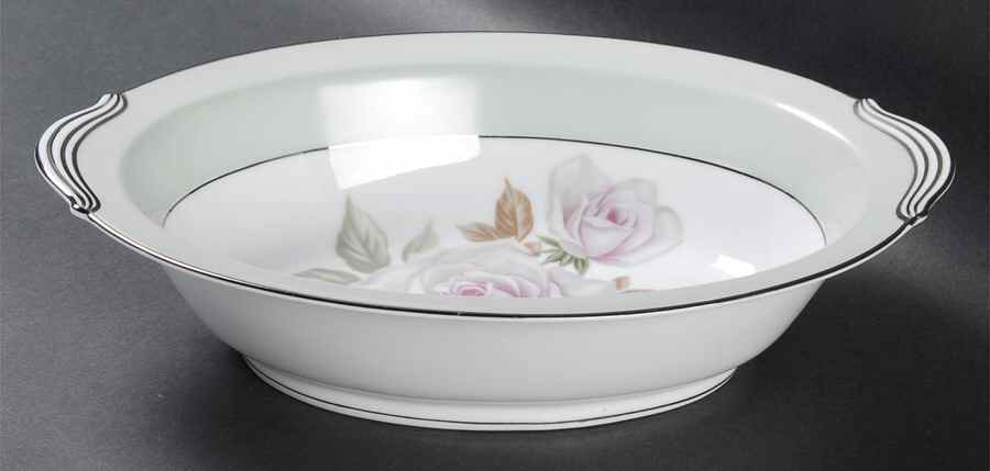 Cascade 10" Oval Vegetable Bowl by Noritake-1