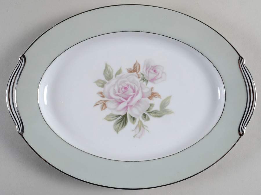 Cascade 11" Oval Serving Platter by Noritake-1