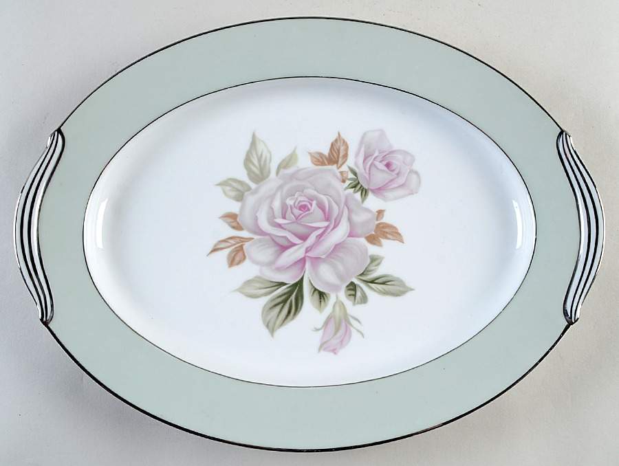 Cascade 13" Oval Serving Platter by Noritake-1
