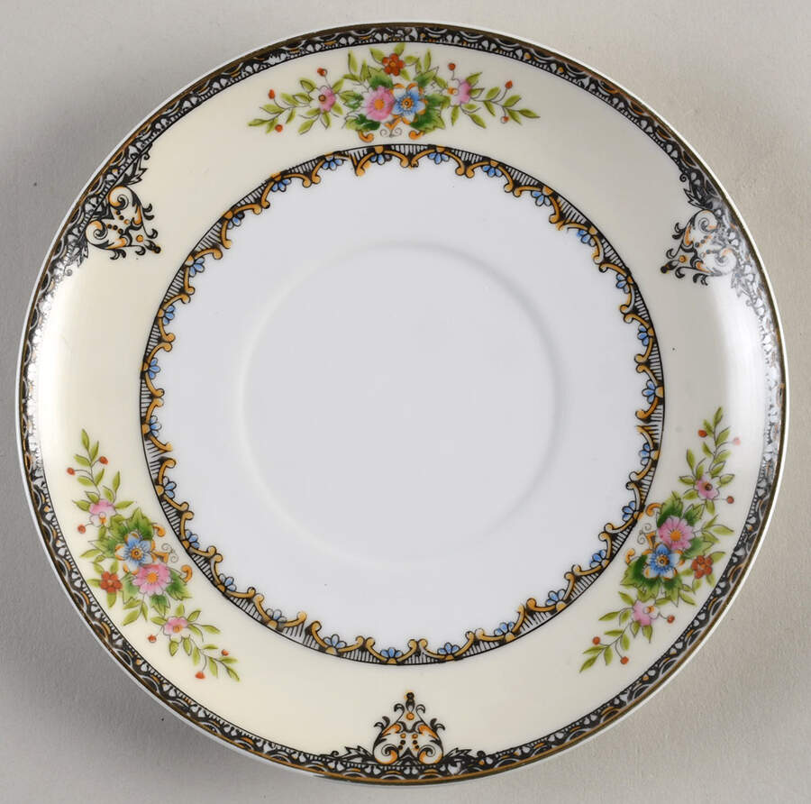 Castella Saucer for Flat Cream Soup Bowl by Noritake-1