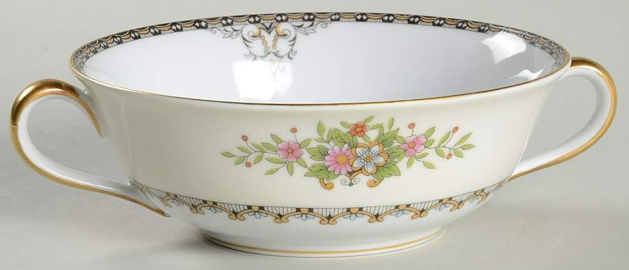 Castella Flat Cream Soup Bowl by Noritake-1