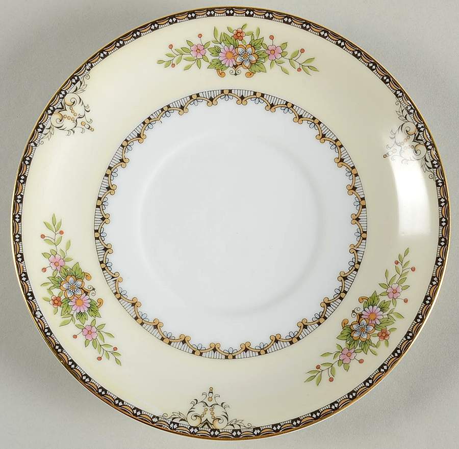 Castella Saucer for Flat Cream Soup Bowl by Noritake-1