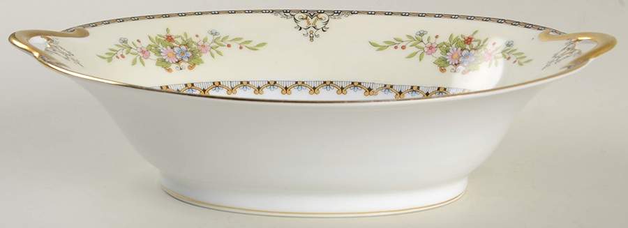 Castella 9" Oval Vegetable Bowl by Noritake-1