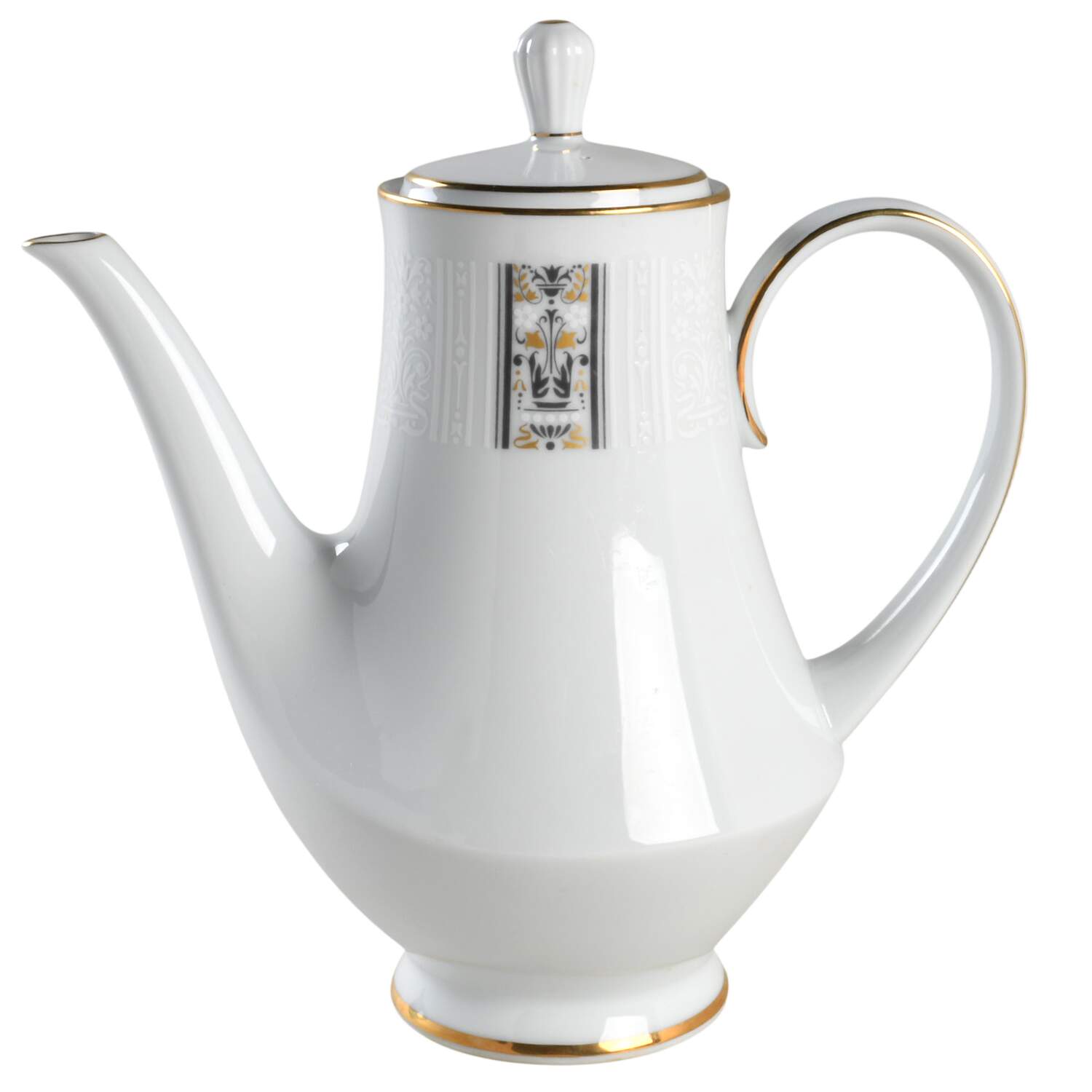 Castille Coffee Pot & Lid by Noritake-1