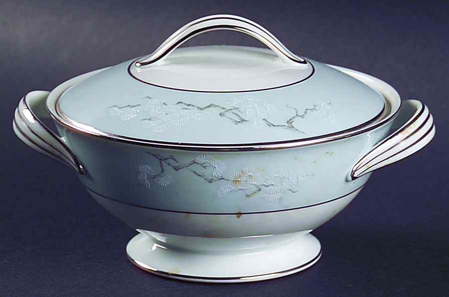 Cathay Sugar Bowl & Lid by Noritake-1