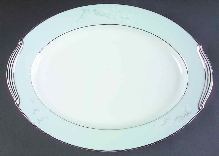 Cathay 13" Oval Serving Platter by Noritake-1
