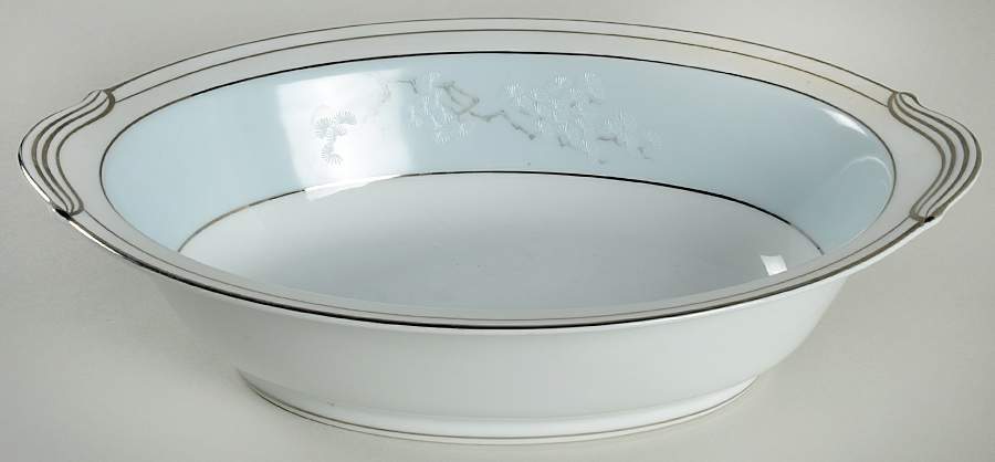 Cathay 10" Oval Vegetable Bowl by Noritake-1
