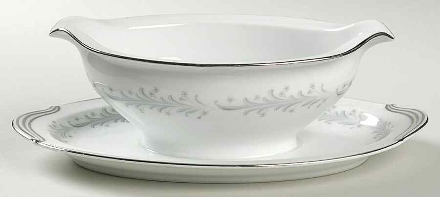 Cavalier Gravy Boat with Attached Underplate by Noritake-1