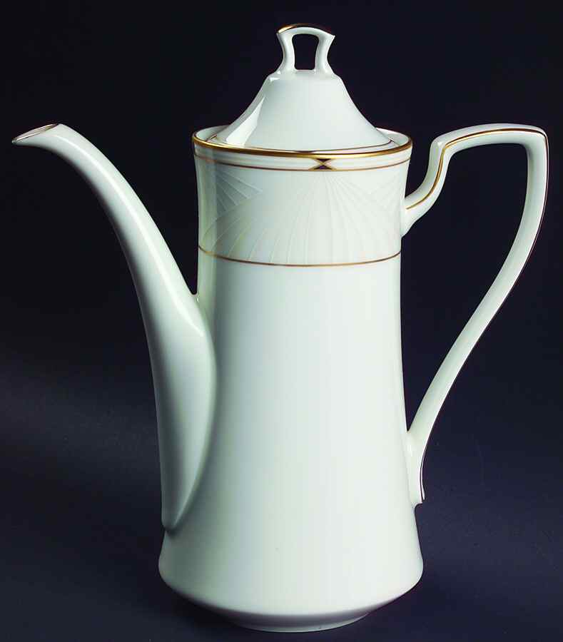Cecile Coffee Pot & Lid by Noritake-1