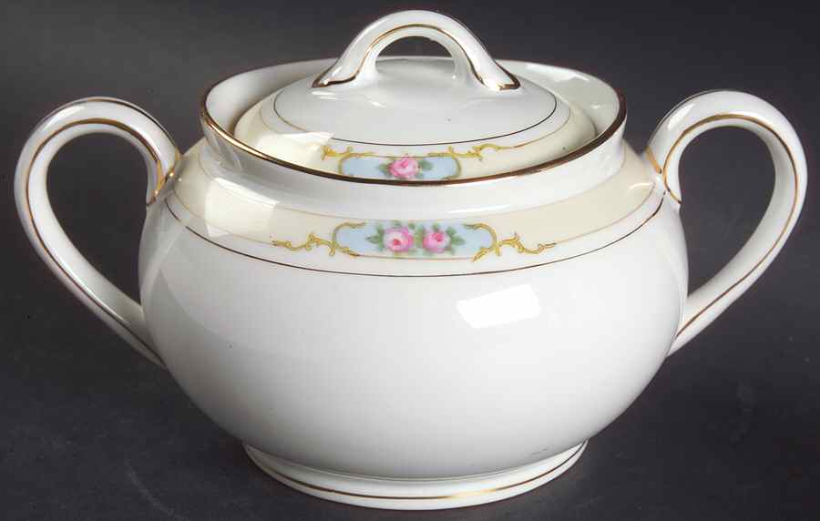 The Celtic Sugar Bowl & Lid by Noritake-1