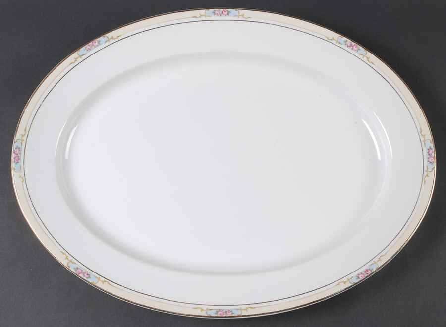 The Celtic 16" Oval Serving Platter by Noritake-1