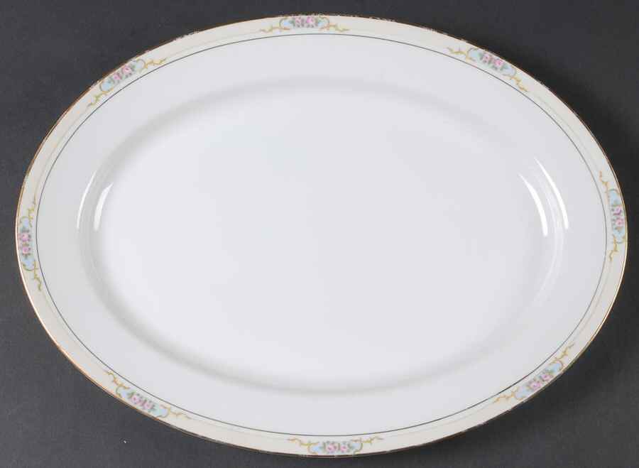 The Celtic 13" Oval Serving Platter by Noritake-1