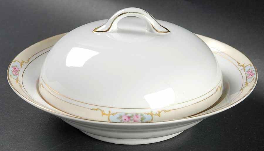 The Celtic Round Covered Butter by Noritake-1
