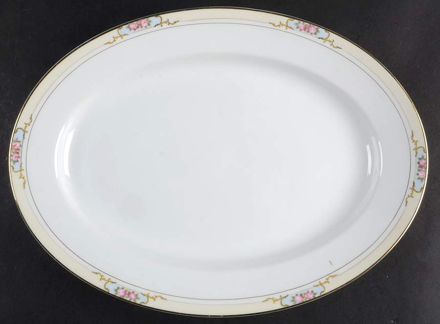 The Celtic 11" Oval Serving Platter by Noritake-1