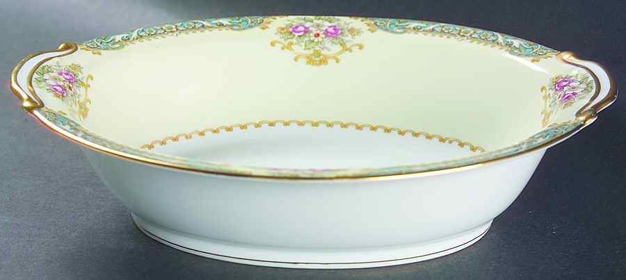 Celanese 9" Oval Vegetable Bowl by Noritake-1