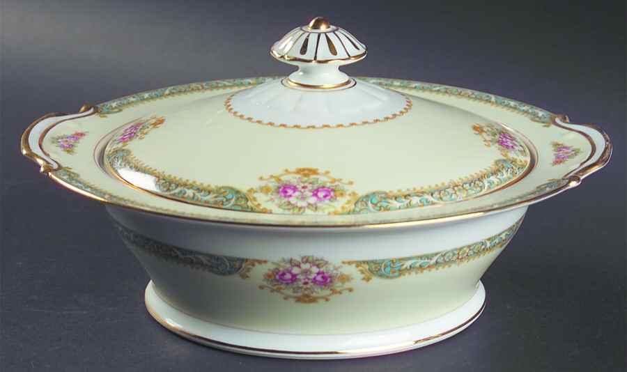 Celanese Round Covered Vegetable by Noritake-1
