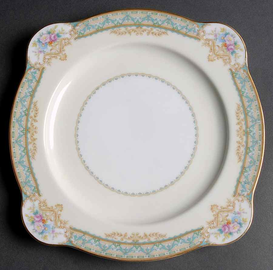 Celeste Square Salad Plate by Noritake-1