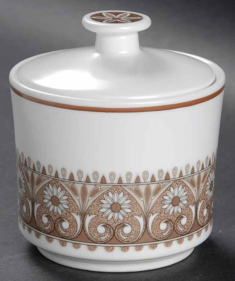 Century Sugar Bowl & Lid by Noritake-1